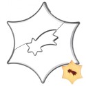 Küpsiselõikur piparkoogivorm jõulutäht 5,5 cm | FreshDesign.ee