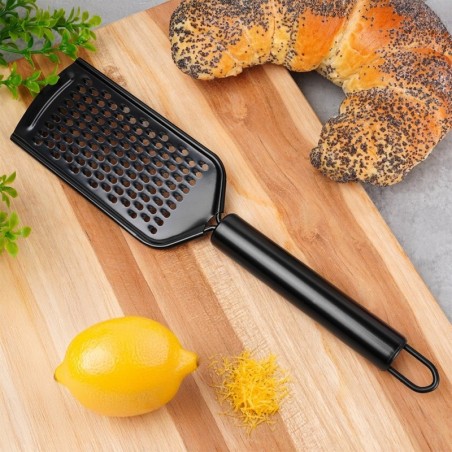 Köögi riiv, teras, must, lame, 24 cm