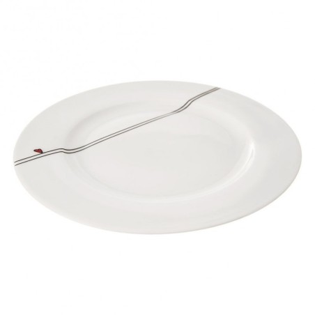 Magustoidutaldrik, valge, portselan, SÜDA, 19 cm | FreshDesign.ee