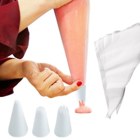 Kondiitrikott ja otsikud 35 cm 12 tk. | FreshDesign.ee