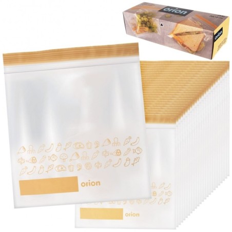 Kinnitatavad kotid toidule 20x18 cm 25 tk. | FreshDesign.ee