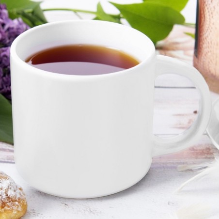 Valge portselanist kruus MONA 330 ml