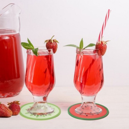 Puuvilja klaasialused 8,5 cm 6 tk.