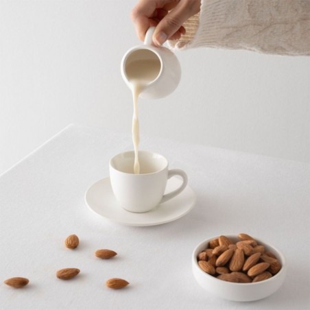 Valge portselanist piimakann MONA 80 ml | FreshDesign.ee