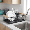 Nõudekuivati, must, 43x28,5x14,5 cm | FreshDesign.ee