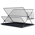 Nõudekuivatusrest, must, 45x32x25,5 cm | FreshDesign.ee