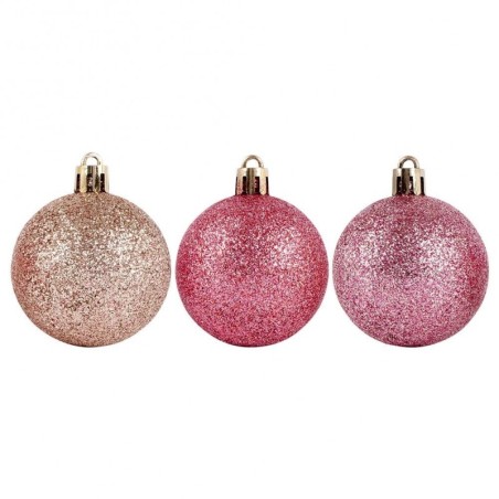 Jõulupuu ehted, roosad, purunemiskindlad, ... | FreshDesign.ee