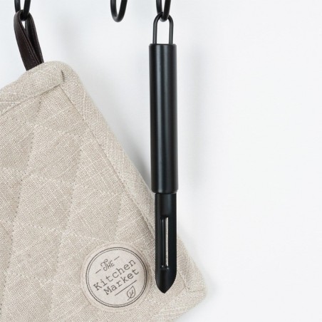 Köögivilja- ja puuviljakoorija, teras, mus... | FreshDesign.ee