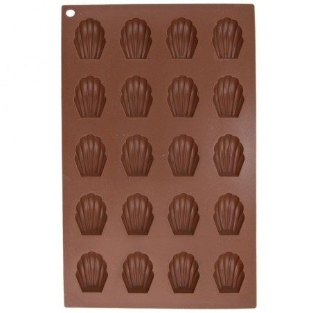 Pruun silikoonist küpsisevorm kestadega SILLINIE | FreshDesign.ee