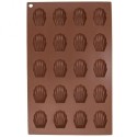 Pruun silikoonist küpsisevorm kestadega SILLINIE | FreshDesign.ee