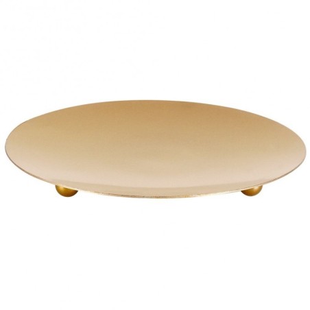 Küünlaalus, metall, kuld, 12 cm | FreshDesign.ee