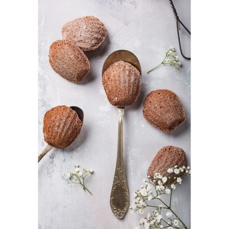 Pruun silikoonist küpsisevorm kestadega SILLINIE | FreshDesign.ee