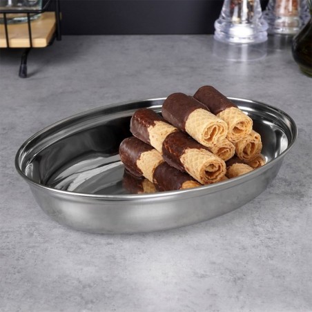 Sügav ovaalne teraskauss 19x14 cm