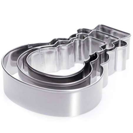 Küpsiselõikurid piparkoogivormid lumememm ... | FreshDesign.ee