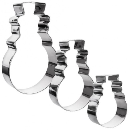 Küpsiselõikurid piparkoogivormid lumememm ... | FreshDesign.ee