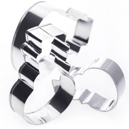 Küpsiselõikurid piparkoogivormid lumememm ... | FreshDesign.ee