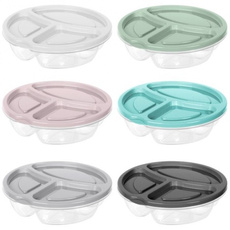 Kaanega toidunõu, jagatud, 600 ml | FreshDesign.ee