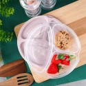 Kaanega toidunõu, jagatud, 600 ml | FreshDesign.ee