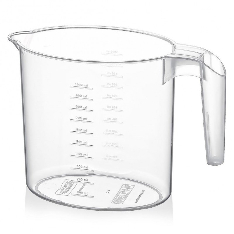 Plastkann mõõtetops 1 l | FreshDesign.ee