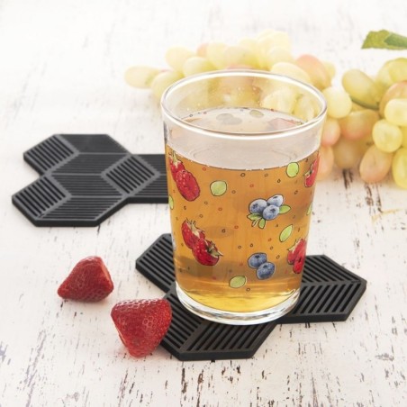 Silikoonist kuumaalus, must, 13,5x13,5 cm