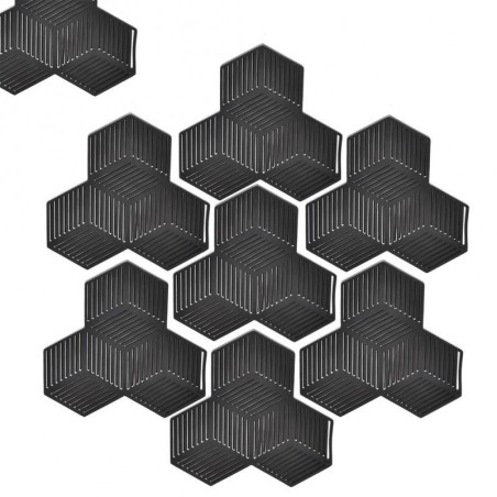 Silikoonist kuumaalus, must, 13,5x13,5 cm | FreshDesign.ee