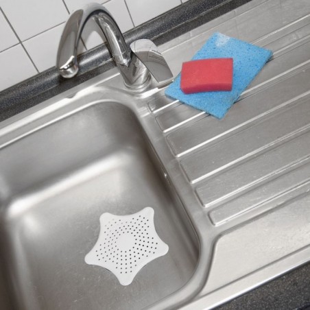 Valge iminappadega kraanikausisõel 16 cm