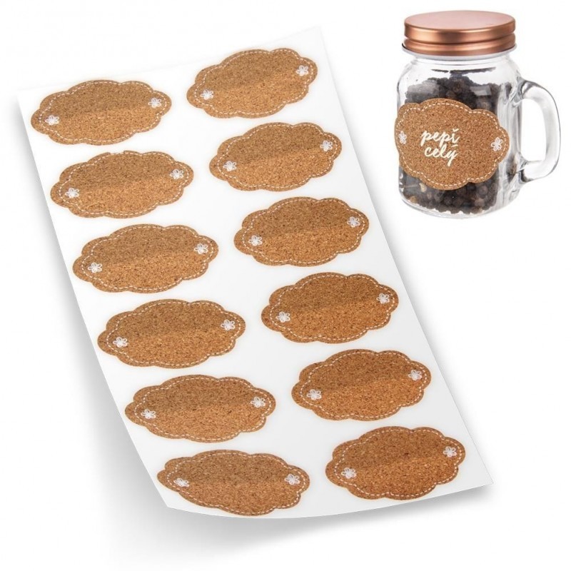 Isekleepuvad etiketid purkidele 12 tk. | FreshDesign.ee