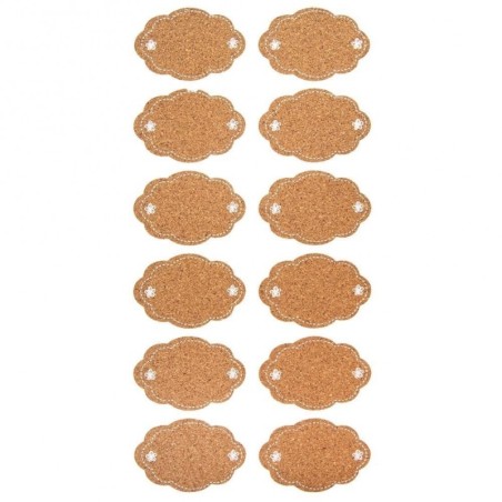 Isekleepuvad etiketid purkidele 12 tk. | FreshDesign.ee