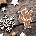 Küpsiselõikur piparkoogivorm Jõuluvana 7,3 cm | FreshDesign.ee