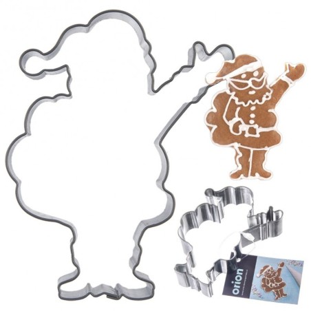 Küpsiselõikur piparkoogivorm Jõuluvana 7,3 cm | FreshDesign.ee