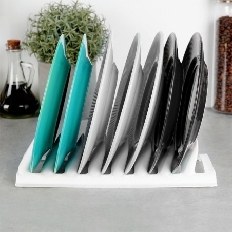 Kaante ja taldrikute alus valge 30x13,5x6 cm | FreshDesign.ee