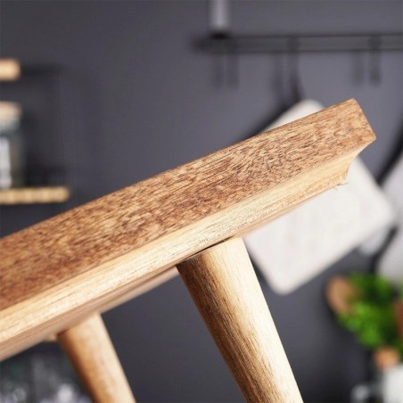 Puidust serveerimislaud jalgadel 55x18 cm | FreshDesign.ee