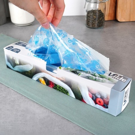 Kinnitatavad kotid toidule 27x26 cm 10 tk. | FreshDesign.ee