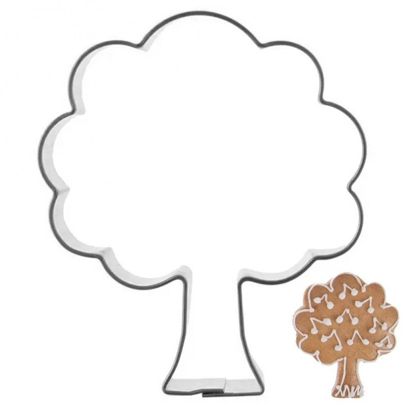 Küpsiselõikur piparkoogivorm puu 6 cm | FreshDesign.ee