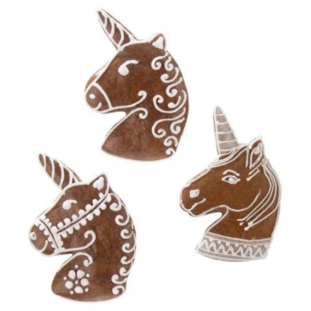 Küpsiselõikur piparkoogivorm ükssarvik 9 cm | FreshDesign.ee