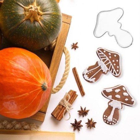 Küpsiselõikur piparkoogivorm kärbseseen 6 cm