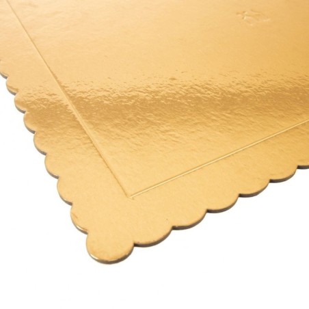 Koogi alus kuldne ristkülikukujuline 40x30 cm | FreshDesign.ee