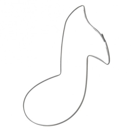 Terasest küpsiselõikur noot 7 cm | FreshDesign.ee