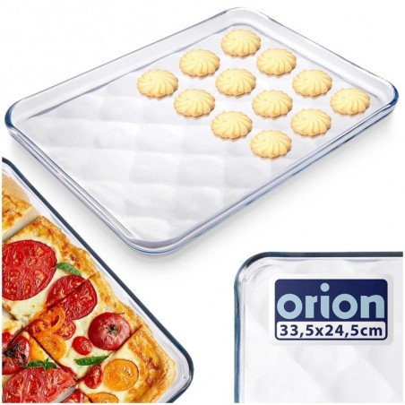 Kuumuskindel klaasnõu 33,5x24,5x2 cm | FreshDesign.ee