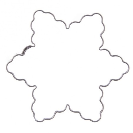 Küpsiselõikur piparkoogivorm laineline täht 6 cm | FreshDesign.ee