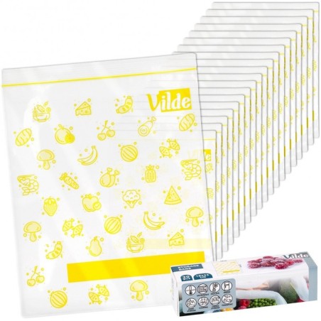 Suletavad kotid toidule 18x23 cm 20 tk. | FreshDesign.ee