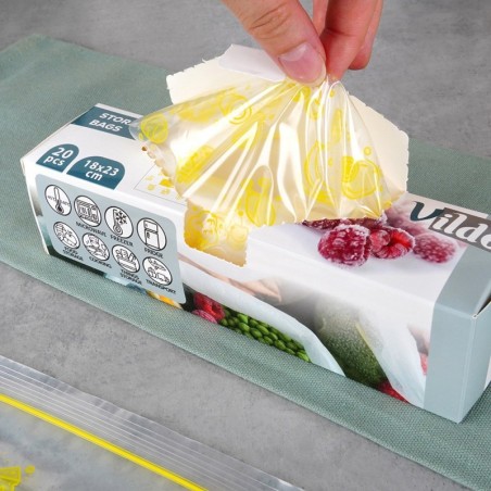 Suletavad kotid toidule 18x23 cm 20 tk. | FreshDesign.ee