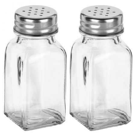 Klaasist soola-pipra tops 80 ml 2 tk. | FreshDesign.ee