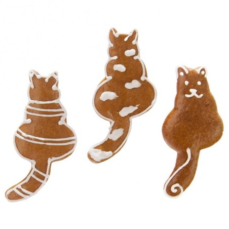 Küpsiselõikur piparkoogivorm kass 8,5 cm | FreshDesign.ee