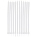 Tordiküünlad valged pikad 14,5 cm 12 tk. | FreshDesign.ee