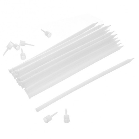 Tordiküünlad valged pikad 14,5 cm 12 tk. | FreshDesign.ee