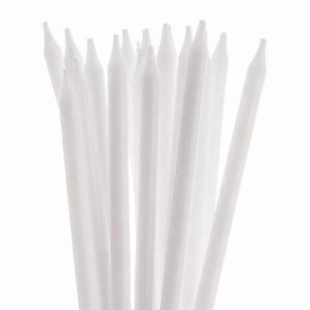 Tordiküünlad valged pikad 14,5 cm 12 tk. | FreshDesign.ee
