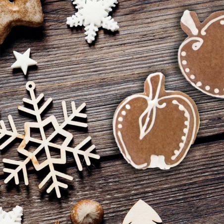 Küpsiselõikur piparkoogivorm õun 4,3 cm | FreshDesign.ee