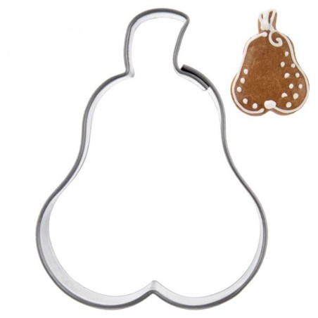 Küpsiselõikur piparkoogivorm pirn 4,5 cm | FreshDesign.ee