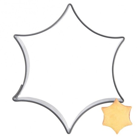Küpsiselõikur piparkoogivorm terasest täht... | FreshDesign.ee